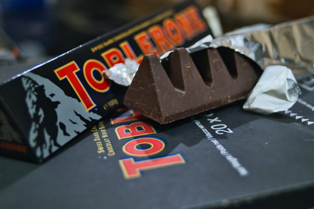 Bulletproof's Redesign Of Toblerone Is Peak Triangle