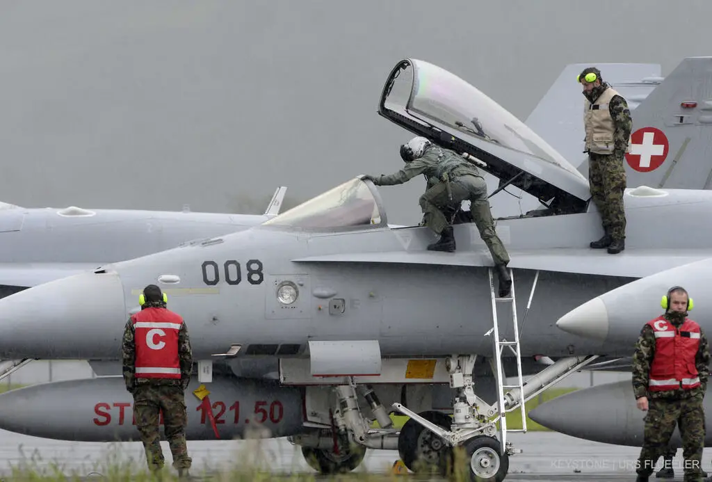 F/A-18 from the Swiss Airforce (2014)