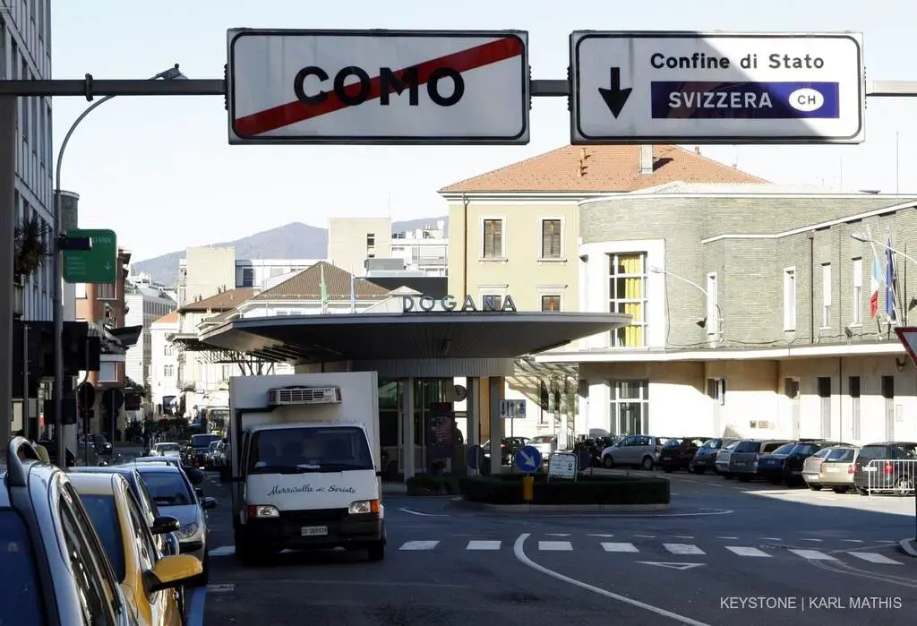 Swiss/Italian border